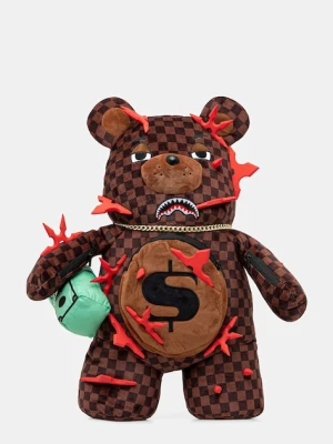 Sprayground plecak kolor brązowy mały wzorzysty 910B7109NSZ