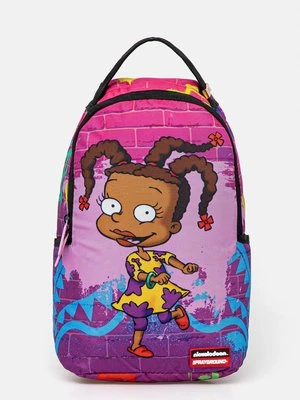 Sprayground plecak kolor fioletowy mały wzorzysty 910M6699NSZ