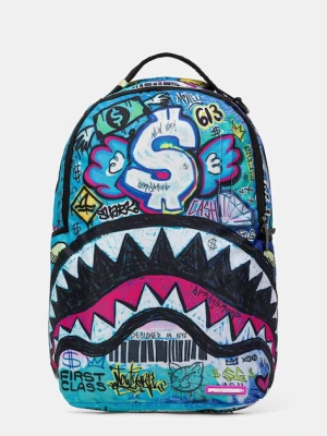 Sprayground plecak kolor niebieski duży wzorzysty 910B7526NSZ