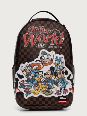 Sprayground plecak MICKEY & FRIENDS brązowy