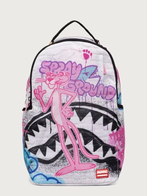 Sprayground plecak PINK PANTHER biały