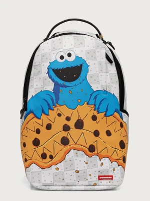 Sprayground plecak SESAME STREET COOKIE MONSTER biały