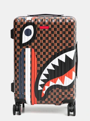 Sprayground walizka kolor brązowy 910CL258NSZ