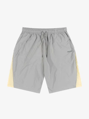Sprinter krótkie spodenki regular męskie szare Klasyk