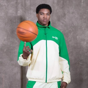 Sprite x SNIPES Colorblock Track Jacket mężczyźni Komplety dresowe zielony rozmiar Odzież