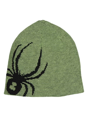 SPYDER Czapka-beanie "Reversible Bug" w kolorze zielonym rozmiar: M/L