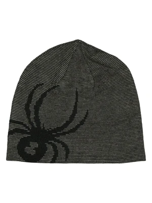 SPYDER Dwustronna czapka beanie "Innsbruck" w kolorze szaro-czarnym rozmiar: onesize