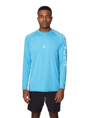 SPYDER Koszulka sportowa w kolorze błękitnym rozmiar: XL