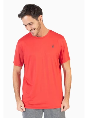 SPYDER Koszulka sportowa w kolorze czerwonym rozmiar: L