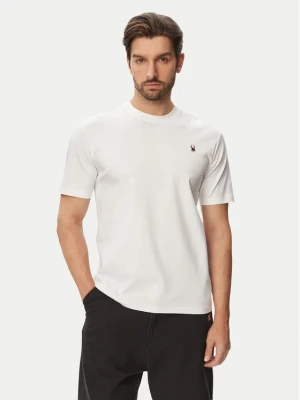 Spyder T-Shirt W126-SPMTS-1008-01X Biały Regular Fit