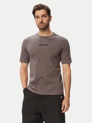 Spyder T-Shirt W126-SPMTS-1009-42X Szary Regular Fit
