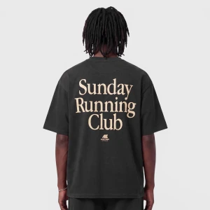 SRC Washed T-Shirt Another Cotton Lab czarny
