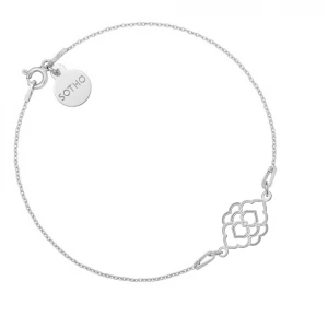 Srebrna bransoletka z marokańską rozetką SOTHO