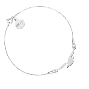 Srebrna bransoletka z mewą SOTHO