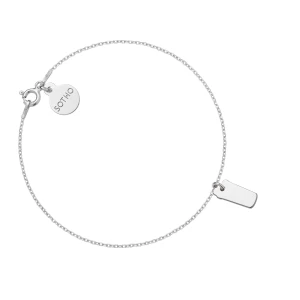 Srebrna bransoletka z shakerem SOTHO