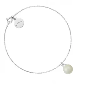 Srebrna bransoletka z szarą perłą SWAROVSKI® CRYSTAL SOTHO