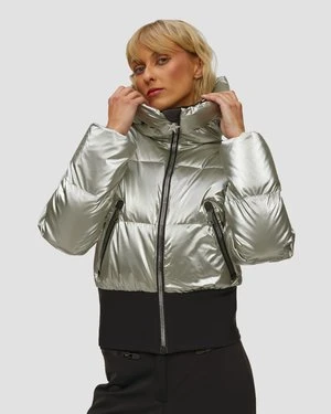 Srebrna Kurtka Narciarska Goldbergh Bombardino