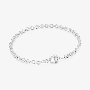 Srebrna Owalna Bransoletka Łańcuszkowa Tous Manifesto - Tous