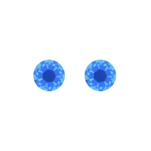 Srebrne kolczyki z kryształkami SWAROVSKI® CRYSTAL SOTHO