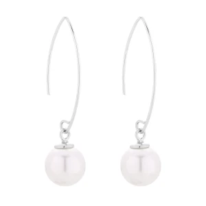 Zdjęcie produktu Srebrne kolczyki z perłami SWAROVSKI® CRYSTAL SOTHO