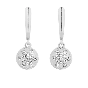 Srebrne kolczyki z zawieszkami SWAROVSKI® CRYSTAL SOTHO