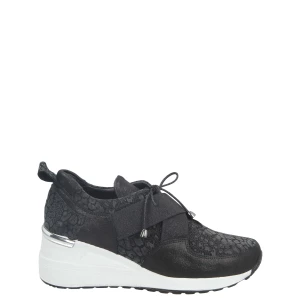 SREBRNE SNEAKERSY 0135 601 BLACK Venezia