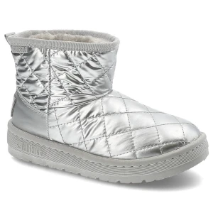 Srebrne Śniegowce Big Star Ocieplane Buty Dziecięce