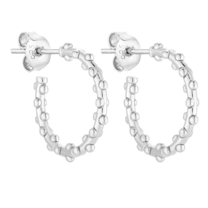 Srebrne zdobione kolczyki SOTHO