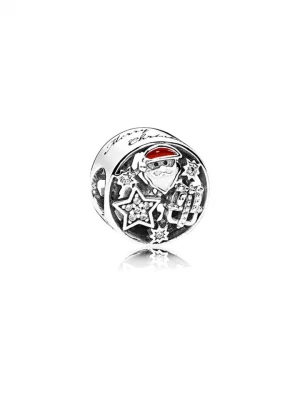 Pandora Srebrny charms z cyrkoniami rozmiar: onesize