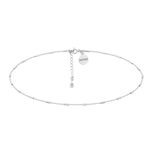 Srebrny choker łańcuszkowy SOTHO