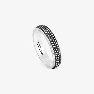 Srebrny Pierścionek 4 Mm Tous Man - Tous Rozmiar