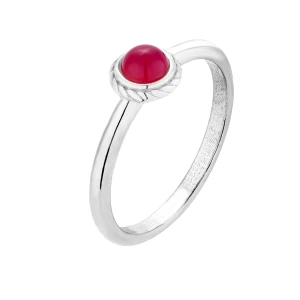 Srebrny pierścionek z agatem : pierścionki - 15 SOTHO