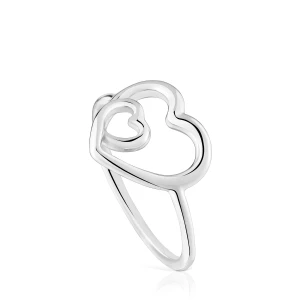 Srebrny Pierścionek Z Motywem Tous Flechazo - Tous Rozmiar