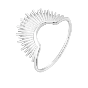 Srebrny pierścionek ze słońcem : pierścionki - 11 SOTHO