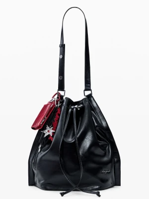 Średni błyszczący plecak Desigual