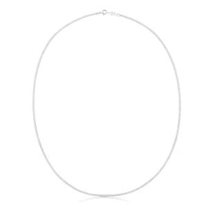 Średni Łańcuszek Ze Srebra, Ze Sznurkiem, 60 Cm Tous Chain - Tous Rozmiar