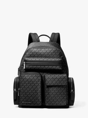 Średni plecak cargo Brooklyn z nadrukiem w charakterystyczne logo Michael Kors Mens
