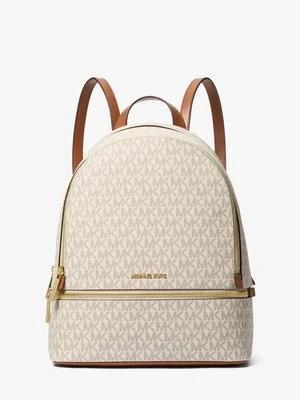 Średni plecak Rhea z charakterystycznym logo Michael Kors Outlet