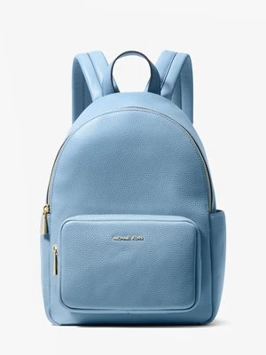 Średni plecak Tanner ze skóry groszkowej MICHAEL Michael Kors