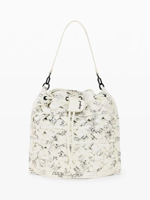 Średni plecak z napisami Desigual