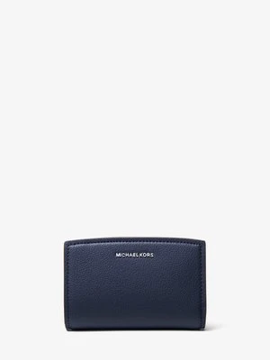 Średni portfel Bryant ze skóry groszkowej MICHAEL Michael Kors