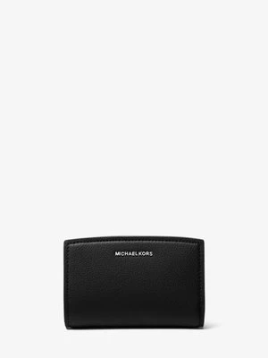 Średni portfel Bryant ze skóry groszkowej MICHAEL Michael Kors