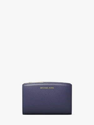 Średni portfel Bryant ze skóry groszkowej MICHAEL Michael Kors