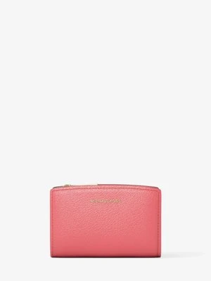 Średni portfel Bryant ze skóry groszkowej Michael Kors JASNOJAGODOWY SORBET (Różowy)