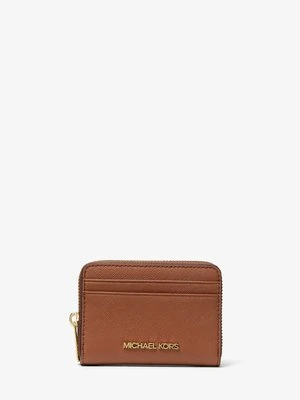 Średni portfel podróżny Jet Set ze skóry saffiano Michael Kors Outlet