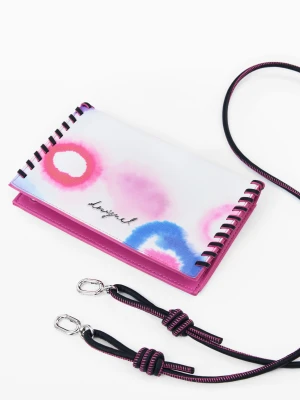 Średni portfel typu tie-dye z możliwością konwersji Desigual