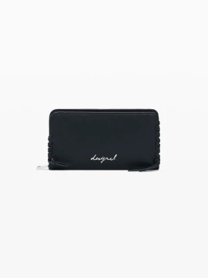 Średni portfel z logo Desigual