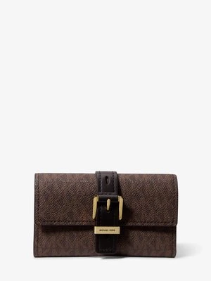 Średni trzyelementowy portfel Nolita z5 charakterystycznym logo MICHAEL Michael Kors