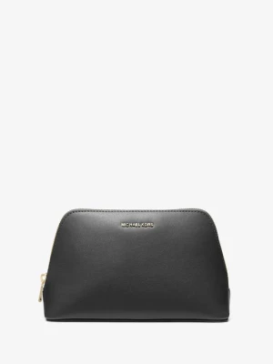 Średni zestaw podróżny Jet Set ze skóry Michael Kors CZARNY (Czarny)