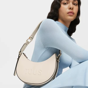 Zdjęcie produktu Średnia Beżowa Torebka Na Ramię Tous Brenda - Tous